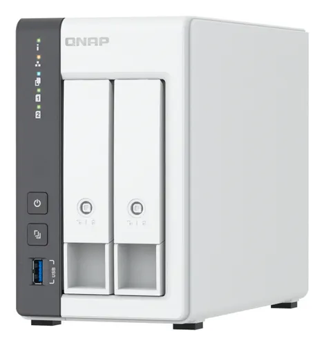 QNAP TS-216G serwer danych NAS Tower Cortex-A Cortex-A55 4 GB 0 TB Biały
