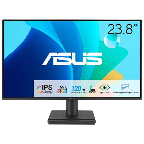 ASUS VA249HG monitor komputerowy 60,5 cm (23.8") 1920 x 1080 px Full HD LCD Czarny