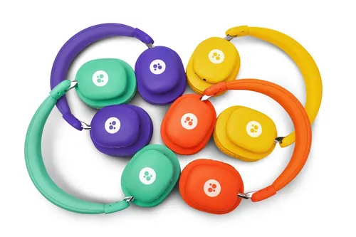 Acer PBH150 Zestaw słuchawkowy Bezprzewodowy Opaska na głowę Połączenia/muzyka Bluetooth Fioletowy