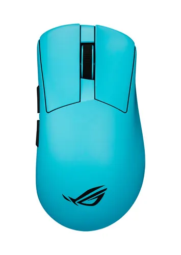 ASUS ROG Gladius IV Ace BLU myszka Gaming Dla praworęcznych RF Wireless + Bluetooth + USB Type-A Optyczny 65000 DPI