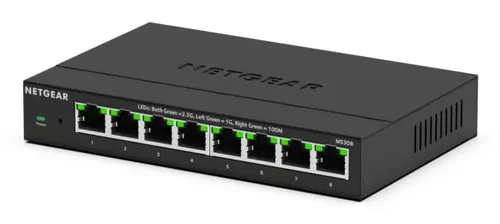 NETGEAR MS308E Nie zarządzany 2.5G Ethernet (100/1000/2500) Czarny
