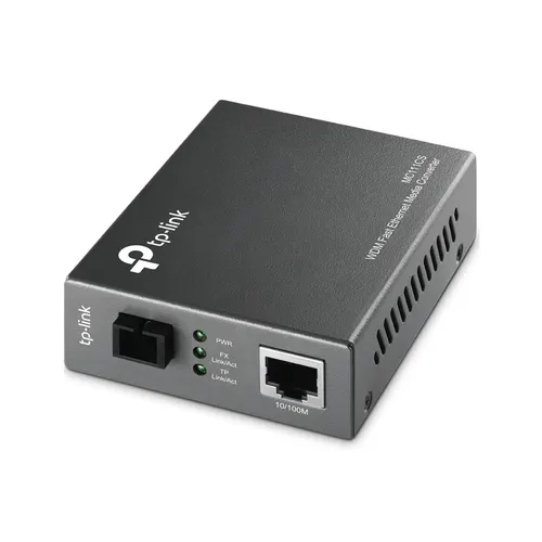 TP-Link MC111CS konwerter sieciowy 1000 Mbit/s 1550 nm Pojedynczy Czarny