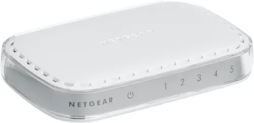 NETGEAR GS605 Nie zarządzany L2 Gigabit Ethernet (10/100/1000) Biały
