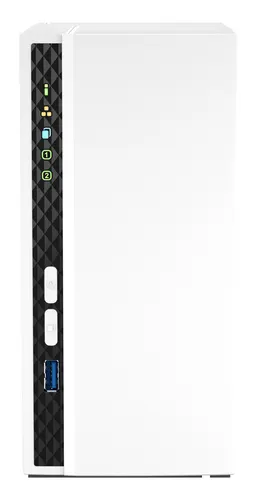 QNAP TS-233 serwer danych NAS Tower ARM Cortex-A55 2 GB 0 TB QNAP QTS Biały