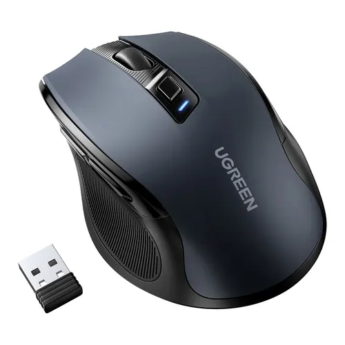 Ugreen 6957303898558 myszka Biuro Dla praworęcznych RF Wireless + Bluetooth Optyczny 4000 DPI