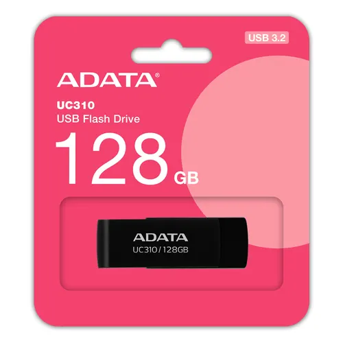 ADATA UC310 pamięć USB 128 GB USB Typu-A 3.2 Gen 1 (3.1 Gen 1) Czarny
