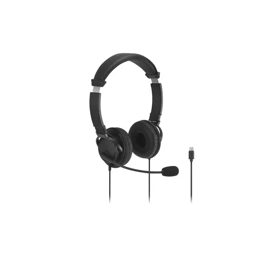 Kensington Słuchawki Classic EQ USB-C z mikrofonem i regulacją głośności
