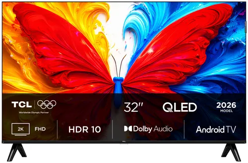 TCL S5L 32S5L Telewizor 81,3 cm (32") Full HD Smart TV Wi-Fi Czarny 300 cd/m²