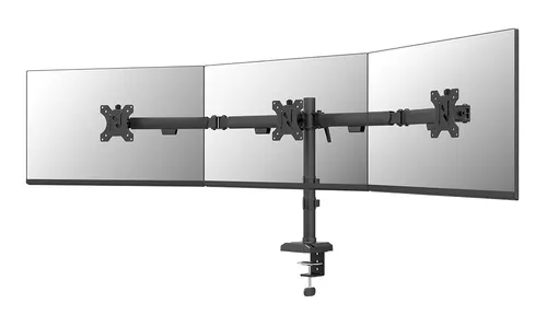 Neomounts DS60-600BL3 uchwyt / stojak do monitorów 68,6 cm (27") Biurko Czarny