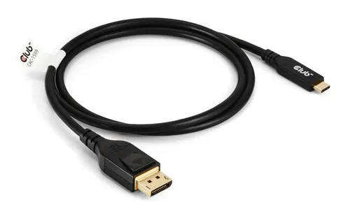 CLUB3D CAC-1559 adapter kablowy 1 m USB Type-C DisplayPort Czarny