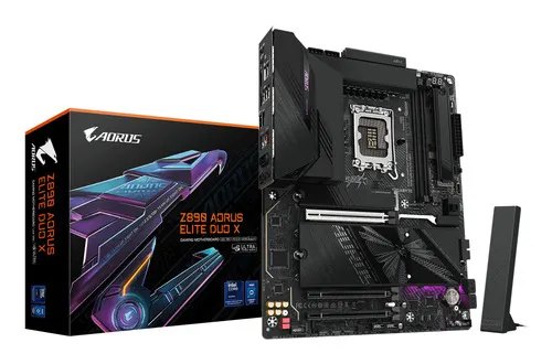 GIGABYTE Z890 AORUS ELITE DUO X Intel Z890 Express LGA 1851 (Socket V1) ATX