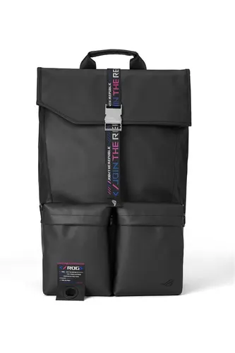ASUS ROG SLASH Backpack plecak Plecak turystyczny Czarny Poliester, Termoplastyczne elastomery poliuretanowe (TPU)