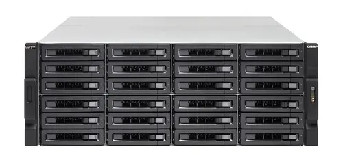 QNAP TS-h2477XU-RP NAS Rack (4U) AMD Ryzen™ 7 3700X 32 GB DDR4 0 TB QuTS hero Czarny