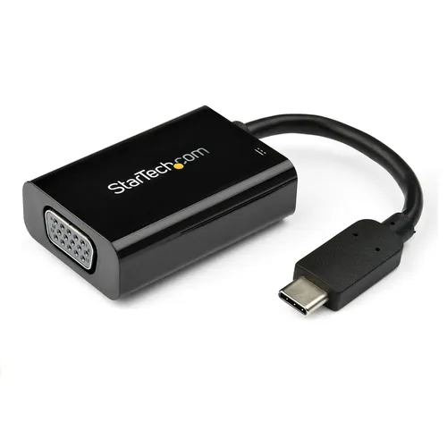 StarTech.com CDP2VGAUCP zewnętrzna karta graficzna usb 2048 x 1280 px Czarny