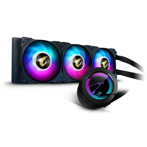GIGABYTE AORUS WATERFORCE 360 Procesor Chłodnica cieczy all-in-one 12 cm Czarny