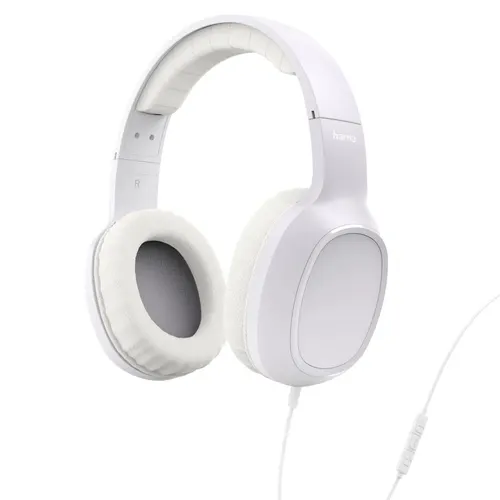 Hama Fun C Zestaw słuchawkowy Przewodowa Opaska na głowę Połączenia/muzyka USB Type-C Biały