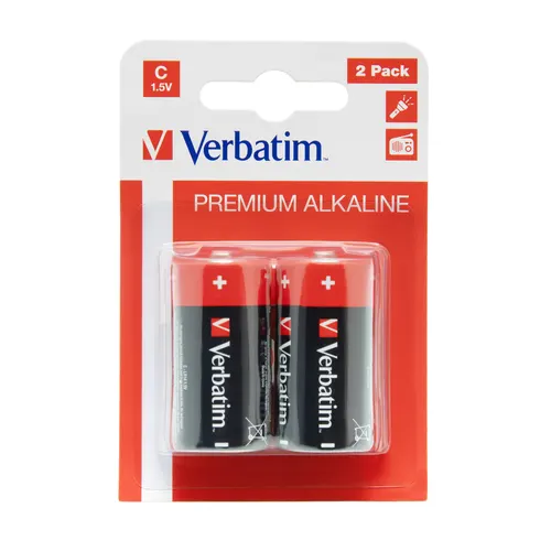 Verbatim Baterie alkaliczne C