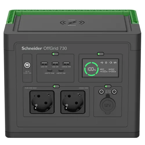 APC PPS730-GR przenośne stacja zasilająca Litowo-jonowa (Li-Ion) 995 W 6,4 kg