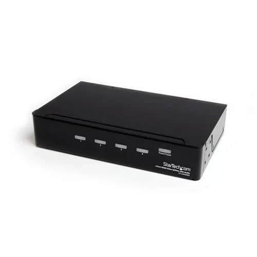 StarTech.com ST124HDMI2 rozgałęziacz telewizyjny HDMI 4x HDMI