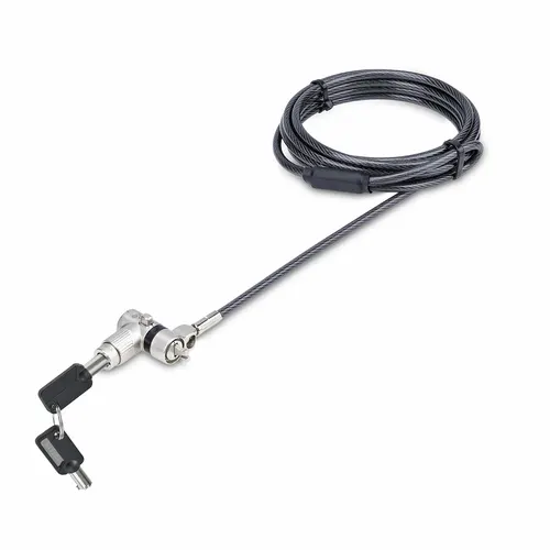 StarTech.com UNIVKA25-LAPTOP-LOCK zapięcie do kabli Czarny 2 m