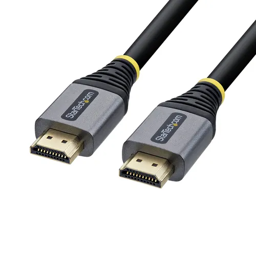 StarTech.com HDMMV25F kabel HDMI 7,6 m HDMI Typu A (Standard) Czarny, Srebrny