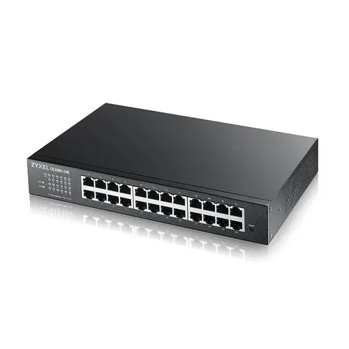 Zyxel GS1900-24E-EU0103F przełącznik sieciowy Zarządzany L2 Gigabit Ethernet (10/100/1000) 1U Czarny