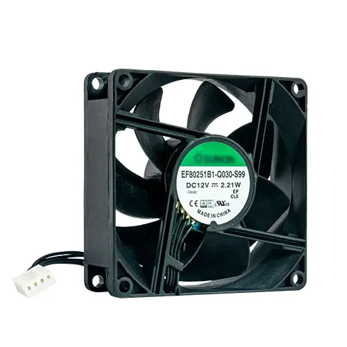QNAP FAN-8CM-T01 system chłodzenia komputerów Uniwersalne Wentylator Czarny
