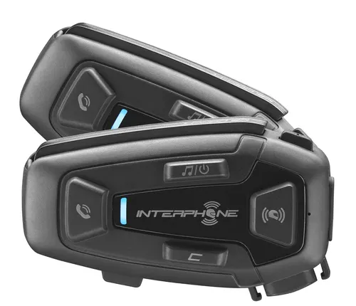 Interphone INTERPHOUCOM8RTP interkom motocyklowy 1600 m Czarny