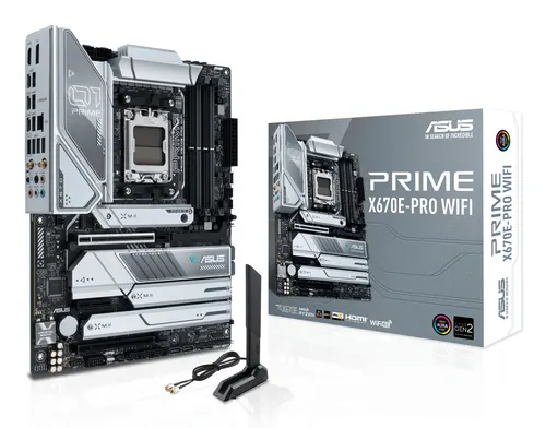 ASUS PRIME X670E-PRO WIFI AMD X670 Gniazdo AM5 ATX