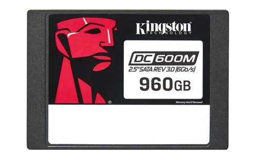 Kingston Technology Dysk SSD DC600M SATA klasy korporacyjnej 2,5 cala (do obciążeń mieszanych) 960GB