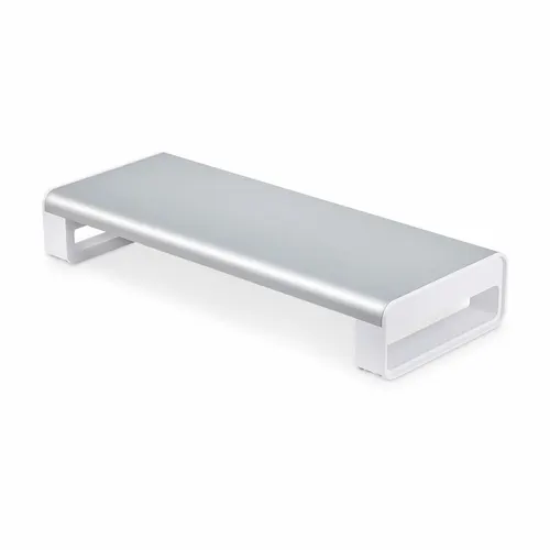 StarTech.com 1MFSW-MONITOR-RISER uchwyt / stojak do monitorów Biurko Srebrny