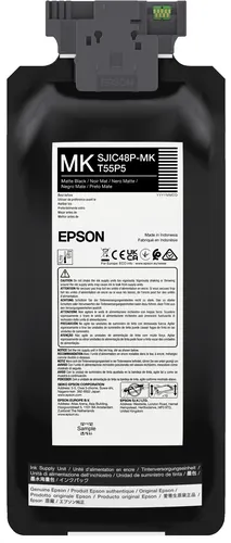 Epson SJIC48P-MK nabój z tuszem 1 szt. Oryginalny Standardowa wydajność Czarny
