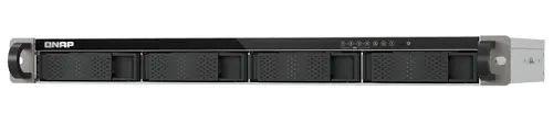 QNAP TS-433eU NAS Rack (1U) Cortex-A Cortex-A55 4 GB 0 TB QNAP Turbo System Czarny