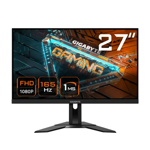 GIGABYTE G27F 2 monitor komputerowy 68,6 cm (27") 1920 x 1080 px Full HD LED Czarny