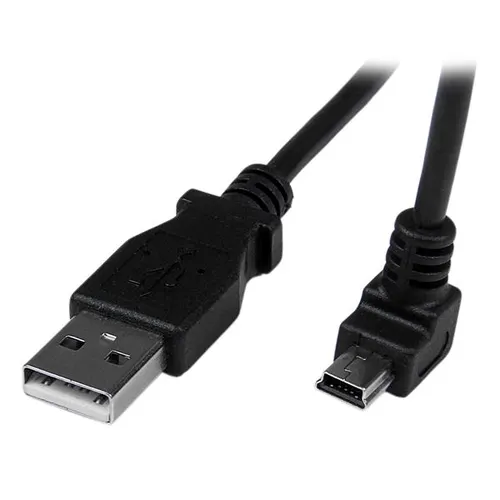 StarTech.com USBAMB2MD kabel USB USB 2.0 2 m USB A Mini-USB B 0,48 Gbit/s Czarny