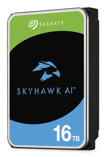 Seagate SkyHawk AI dysk twardy 16 TB 7200 RPM 512 MB 3.5" SATA III (ST16000VE004)
