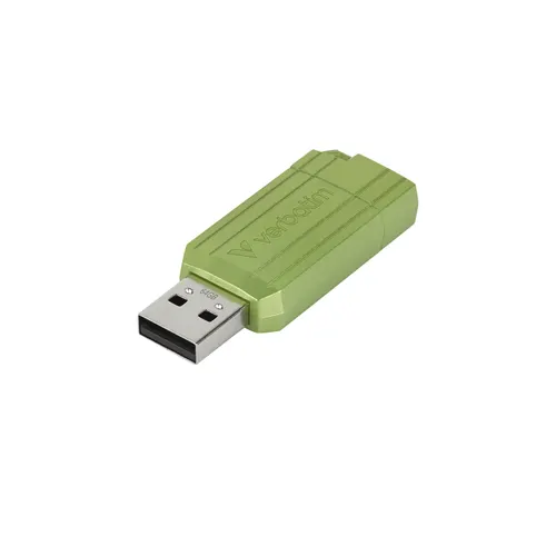 Pendrive Verbatim PinStripe USB Drive 64GB USB 2.0 Eukaliptusowy Zielony