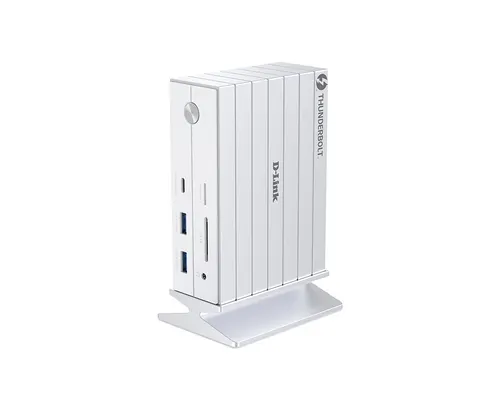 D-Link DUF-E01/E stacja dokująca Przewodowa Thunderbolt 4 Biały