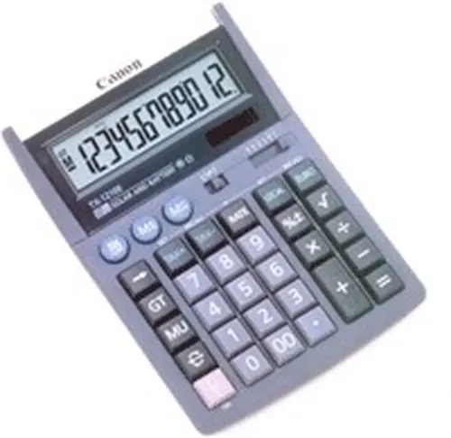 Canon TX-1210E kalkulator Desktop Wyświetlacz kalkulatora Liliowy