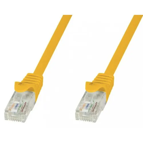 Techly ICOC CCA5U-020-YET kabel sieciowy Żółty 2 m Cat5e U/UTP (UTP)