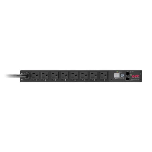 APC AP7900B rozdzielacz zasilania PDU 8 x gniazdo sieciowe 1U Czarny