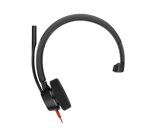 HP Poly Jednouszny zestaw słuchawkowy Poly Blackwire 3315 USB-C + wtyczka 3,5 mm + przejściówka USB-C/A