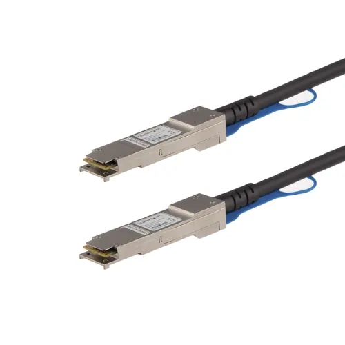 StarTech.com QSFP40GPC05M kabel InfiniBand / światłowodowy 0,5 m QSFP+ Czarny