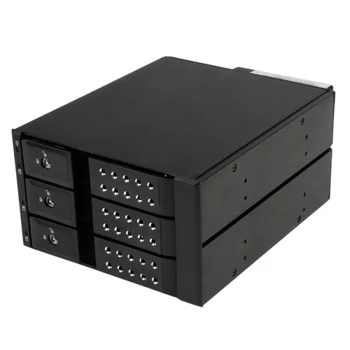 StarTech.com HSB3SATSASBA macierz dyskowa 0 TB Czarny