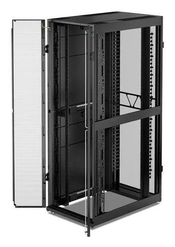 APC NetShelter SX Networking Enclosure Gen2, 48U,2258Hx750Wx1200Dmm, with vertical cable mgrs, Black