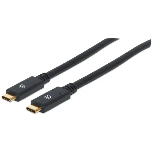 Manhattan 354905 kabel USB USB 3.2 Gen 1 (3.1 Gen 1) 2 m USB C 5 Gbit/s Czarny