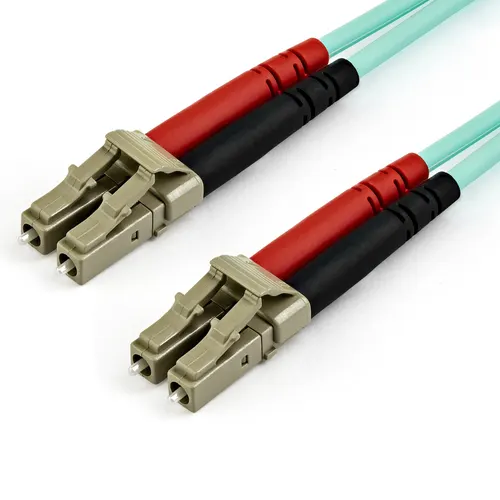 StarTech.com A50FBLCLC15 kabel InfiniBand / światłowodowy 15 m LC Kolor Aqua