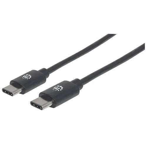 Manhattan 353342 kabel USB USB 2.0 1 m USB C 0,48 Gbit/s Czarny