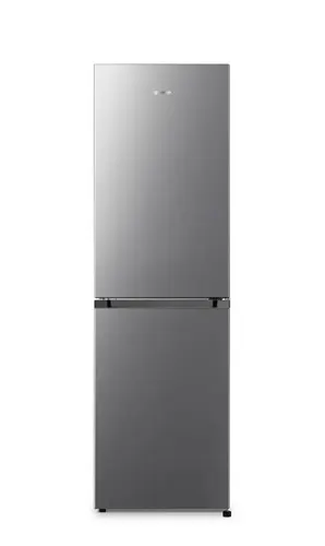 Gorenje NRK 418 ECS4 Wolnostojący 256 l Szary, Metaliczny