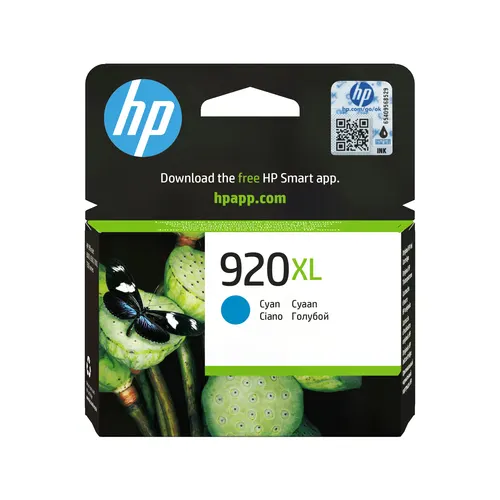 HP 920XL oryginalny wkład atramentowy błękitny XL